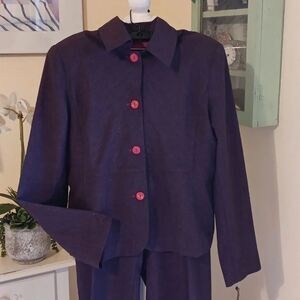 NWT. Courtenay Two Piece Brown Suit.